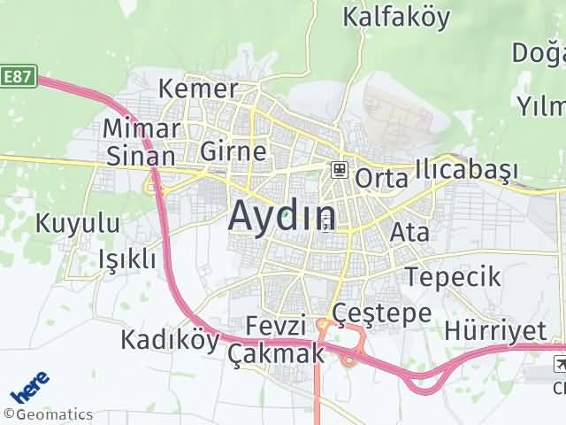 Aydın Yol Tarifi