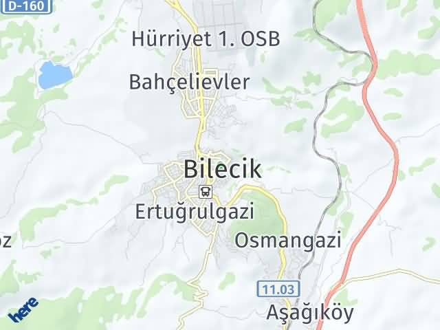 Bilecik Yol Tarifi