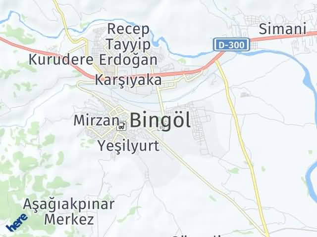 Bingöl Yol Tarifi