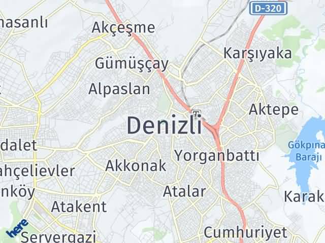 Denizli Yol Tarifi