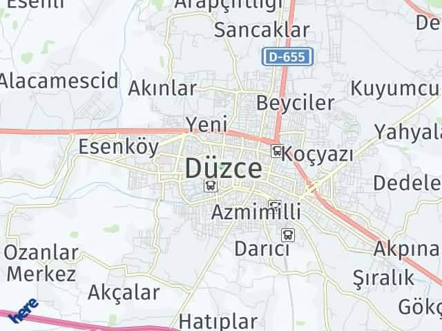 Düzce Yol Tarifi