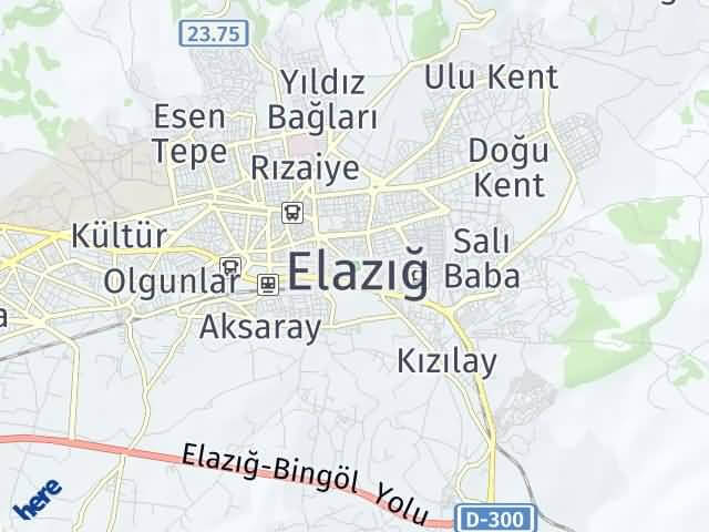 Elazığ Yol Tarifi