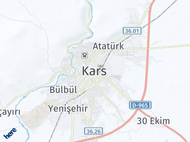 Kars Yol Tarifi