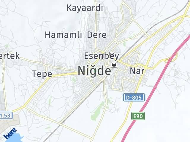 Niğde Yol Tarifi