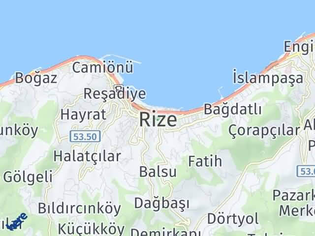 Rize Yol Tarifi