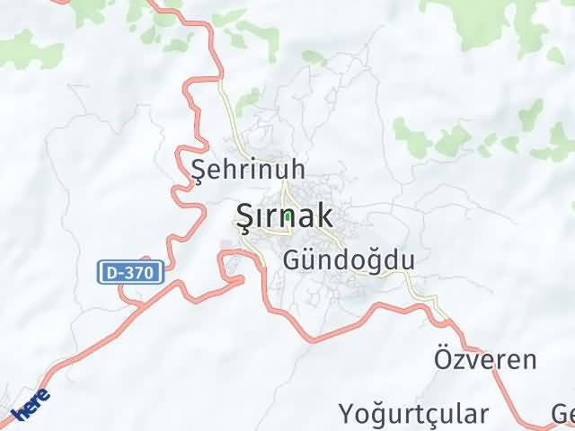 Şırnak Yol Tarifi