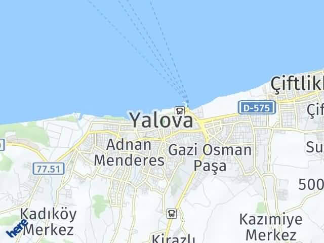 Yalova Yol Tarifi