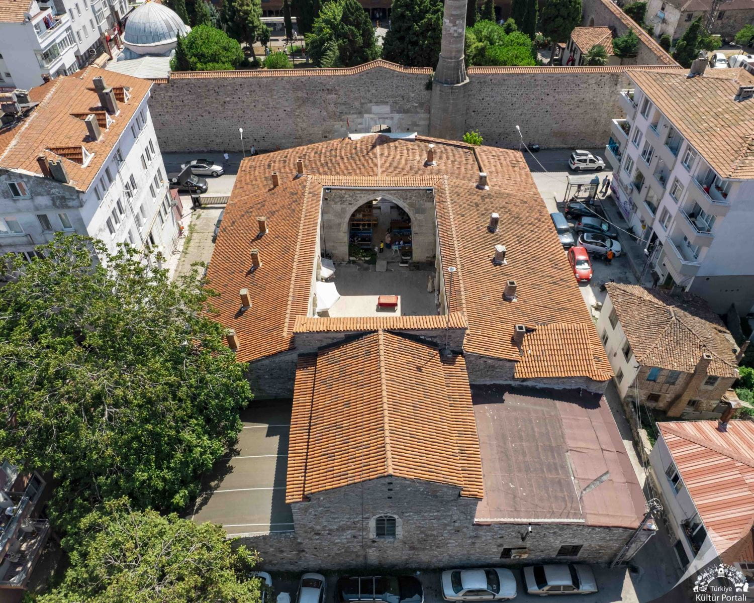 Pervane Medresesi Selçuklu Taş Avlu Sinop
