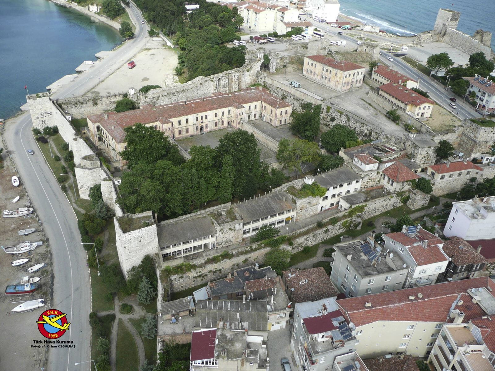 Tarihi Sinop Cezaevi Surlar Ve Avlu Sinop