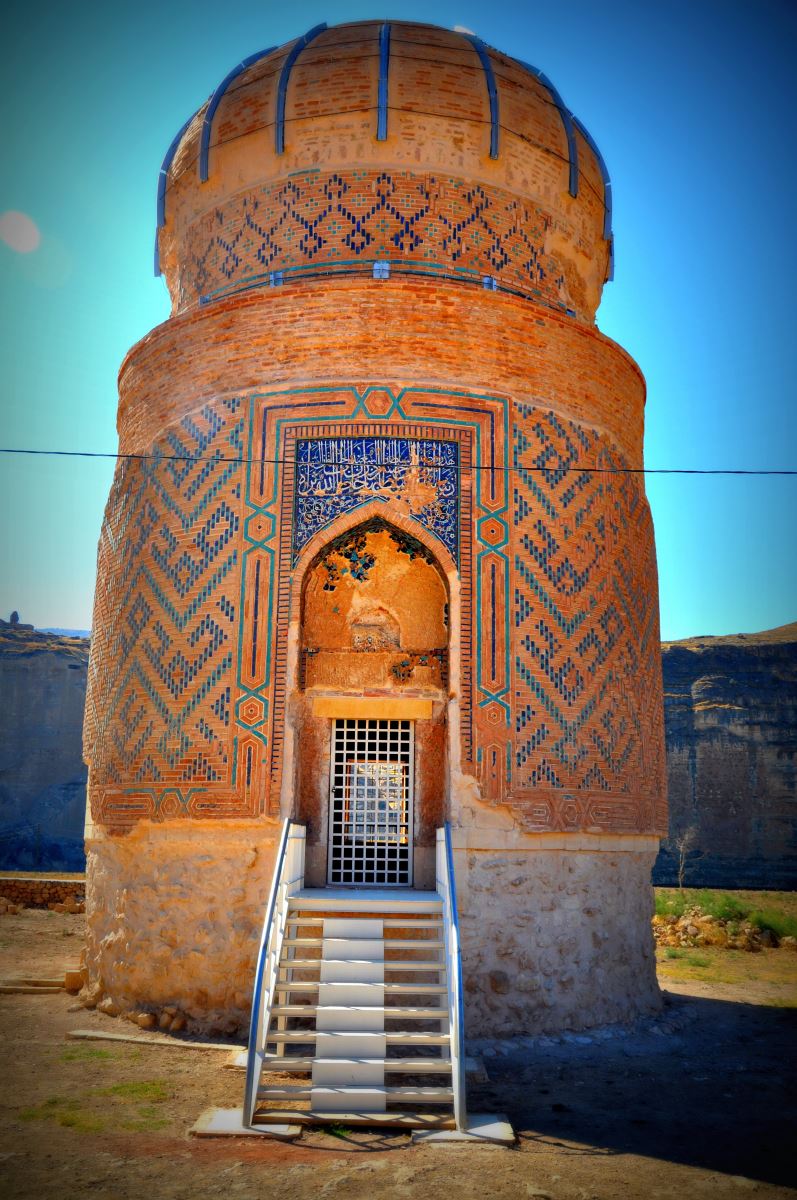 Zeynel Bey Kümbeti Çini Süslemeler Hasankeyf Batman